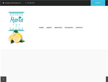 Tablet Screenshot of nouvellemariaspa.com